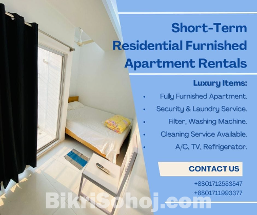 Luxury 2-Bedroom Furnished Serviced Apartment –